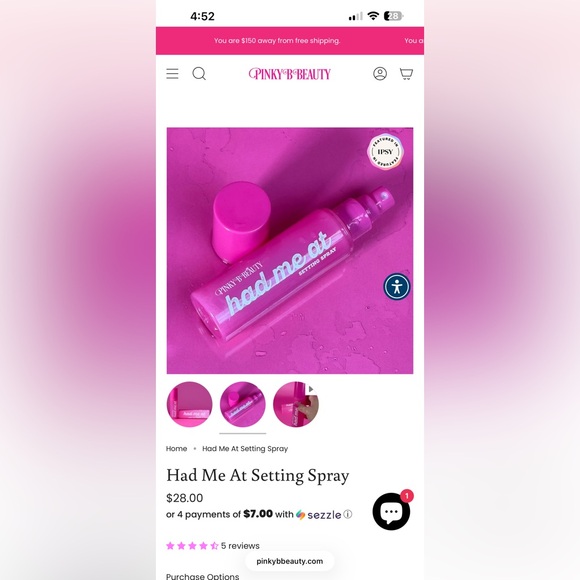 Pink Setting Spray - Picture 5 of 6